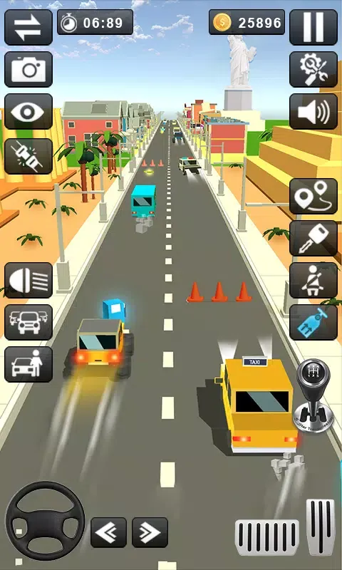 Road Cars Endless Racing Game应用截图