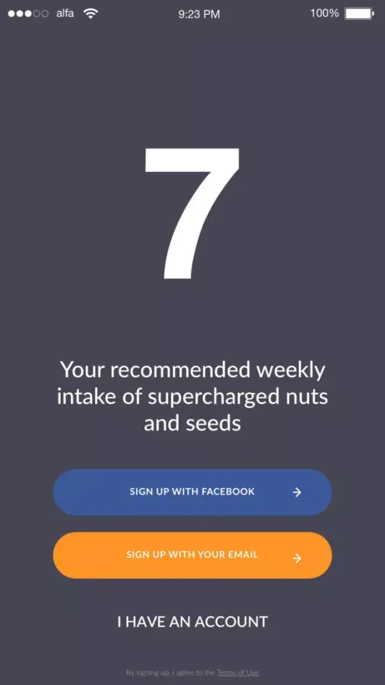 Seven - Your Weekly Intake of Nuts & Seeds 스크린샷
