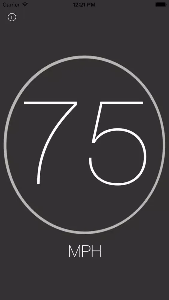 Screenshot di Custom Speedometer