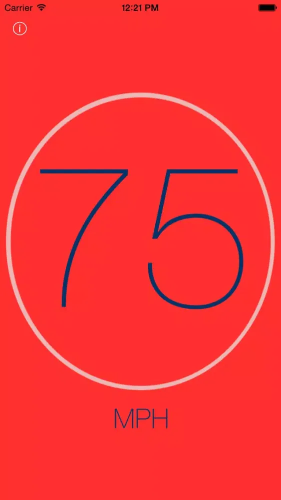 Screenshot di Custom Speedometer