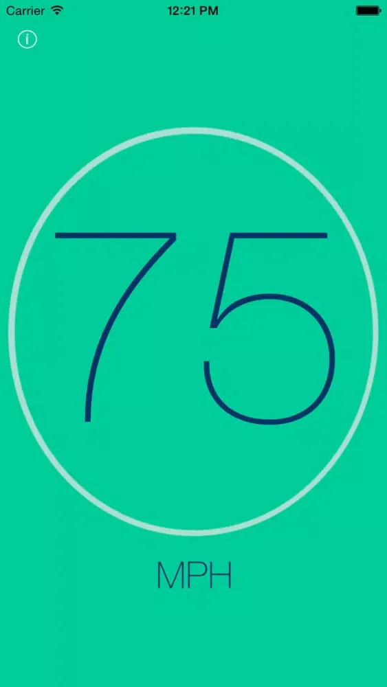 Screenshot di Custom Speedometer