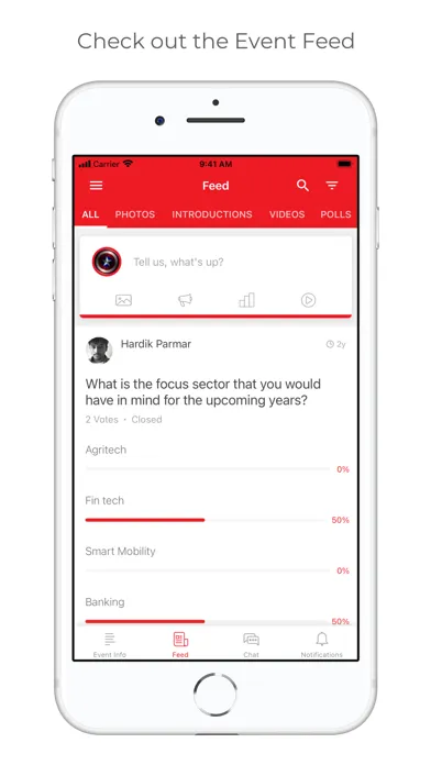 Zrzuty ekranu Seed World Virtual Event App