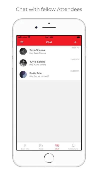 Zrzuty ekranu Seed World Virtual Event App