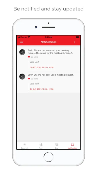 Zrzuty ekranu Seed World Virtual Event App