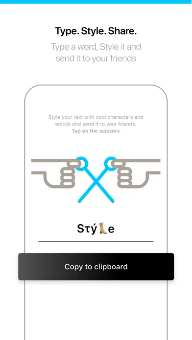 Tangkapan skrin Typoer - Style your contacts
