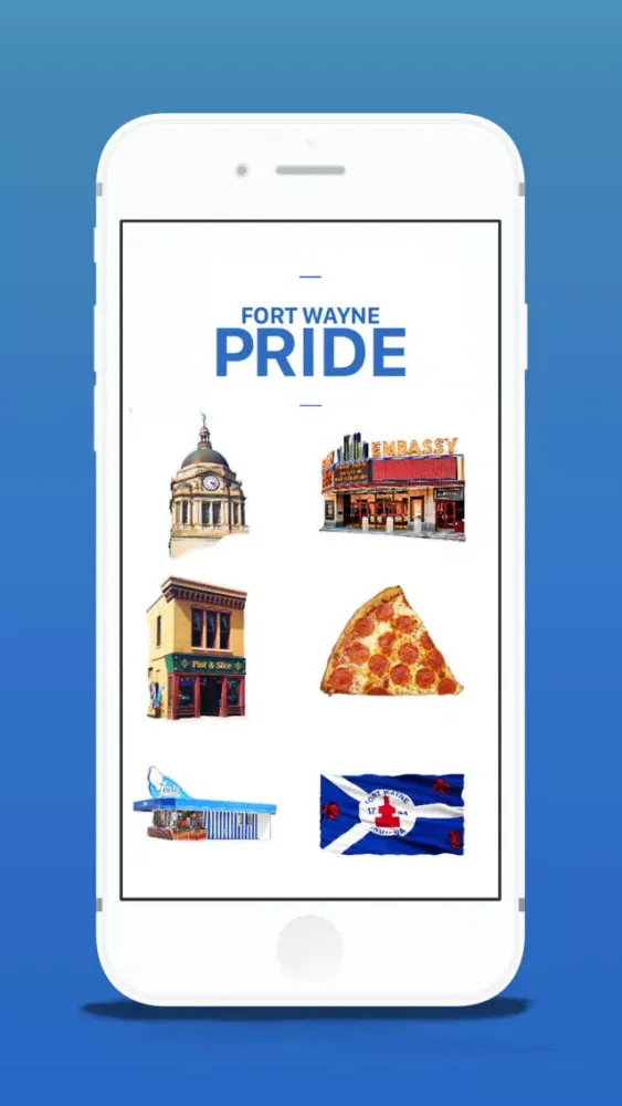 Zrzuty ekranu Fort Wayne Pride