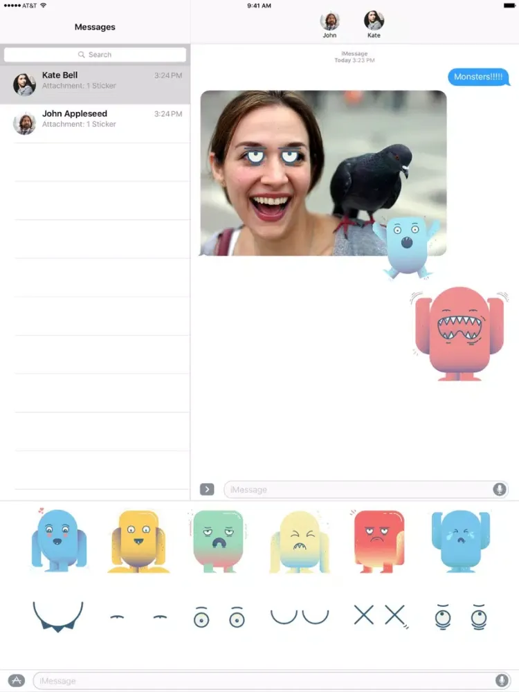 Capturas de pantalla de Make Um Monsters iPad 