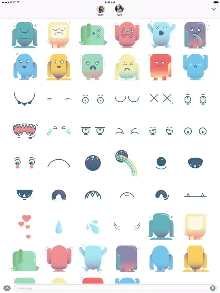 Capturas de pantalla de Make Um Monsters iPad 