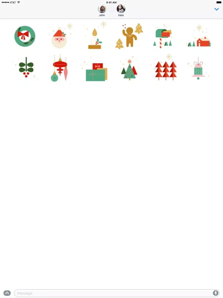 Capturas de tela do Mid Mod Christmas iPad 
