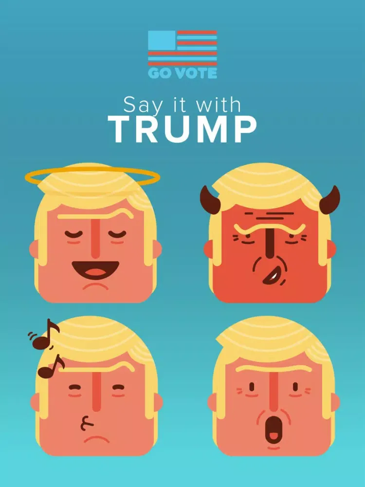 Trump Emoji Pack iPad  Screenshots