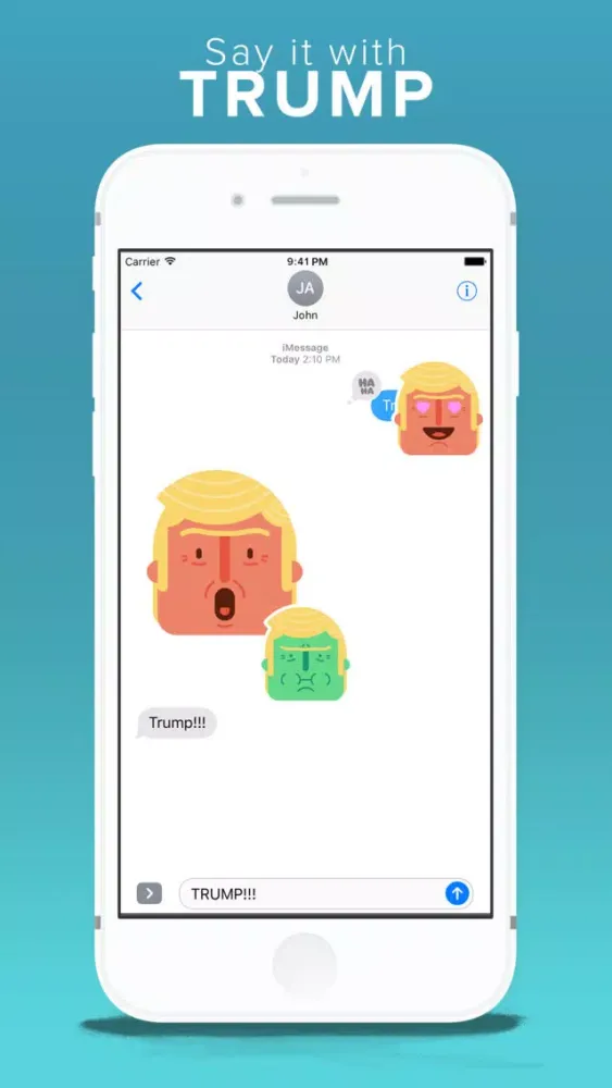 Trump Emoji Pack Screenshots