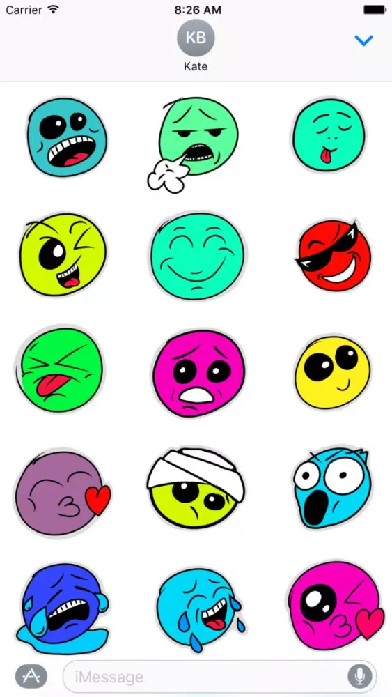 Screenshot di Two Faced Emoji