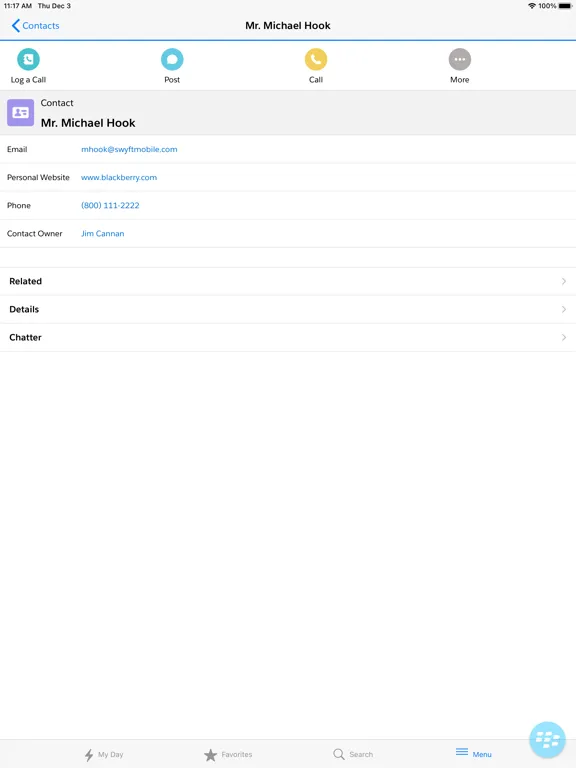 Swyft Mobile for Salesforce iPad  স্ক্রিনশট