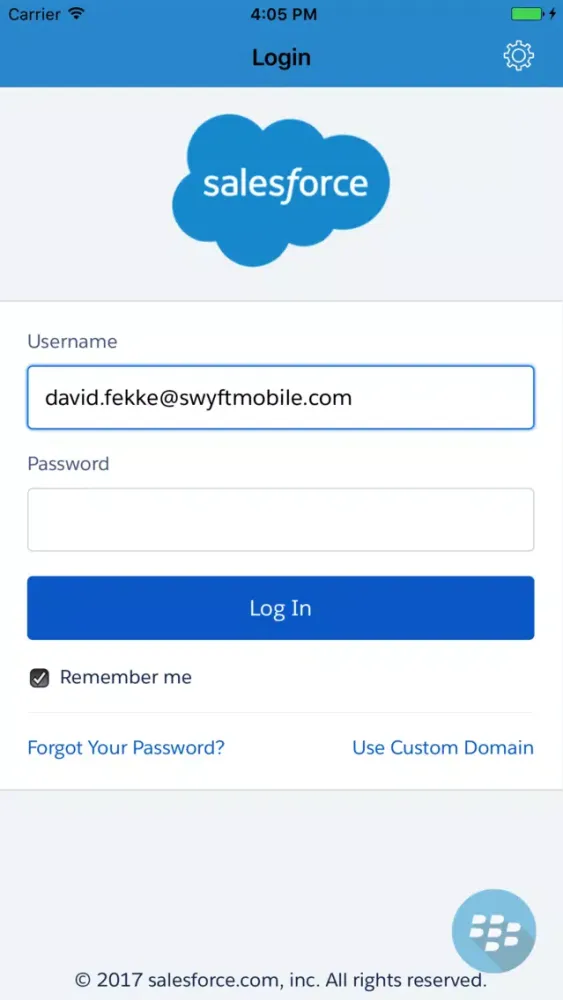Captures d'écran de Swyft Mobile B