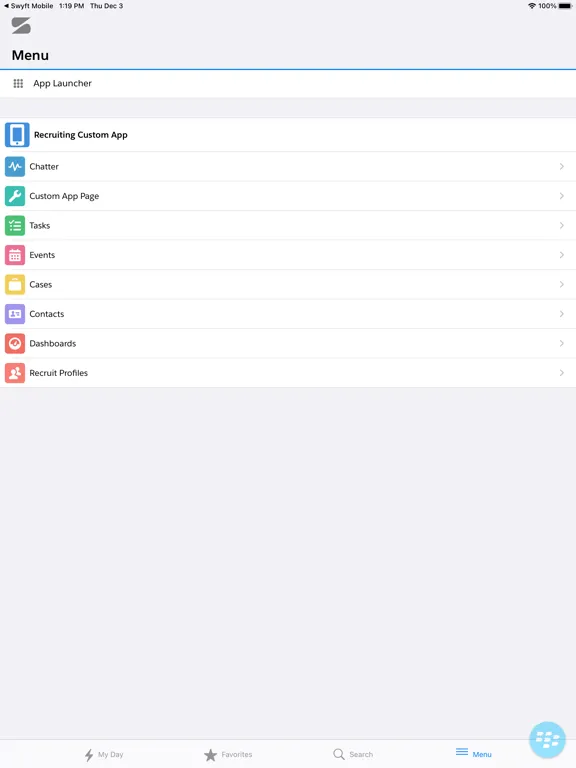 Capturas de pantalla de SMSF Lite iPad 