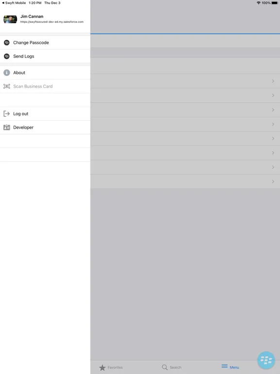 Capturas de pantalla de SMSF Lite iPad 