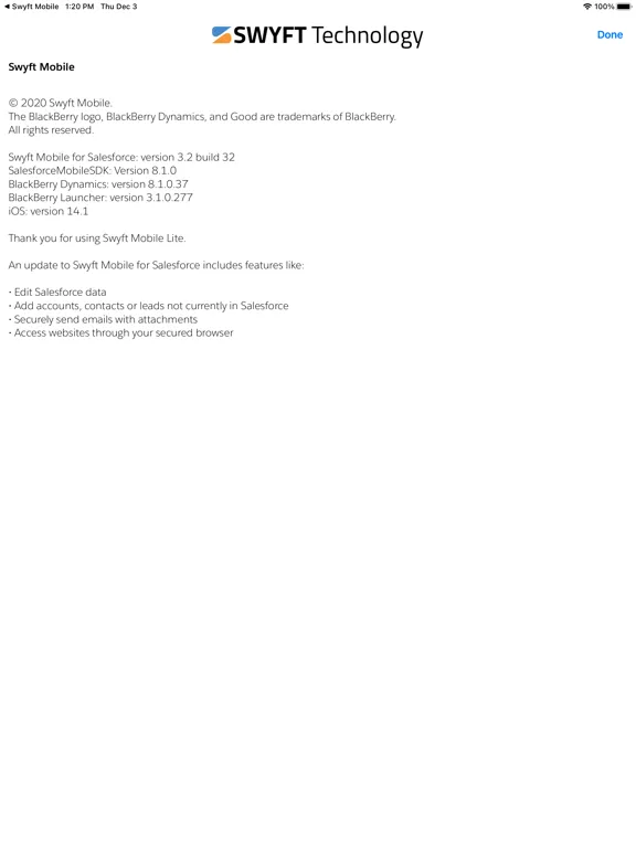 Capturas de pantalla de SMSF Lite iPad 