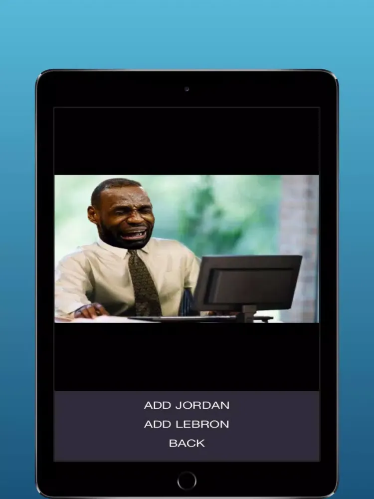 Capturas de pantalla de Crying Meme Generator iPad 
