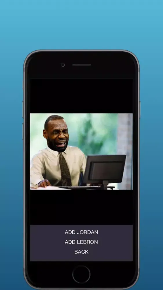 Capturas de pantalla de Crying Meme Generator