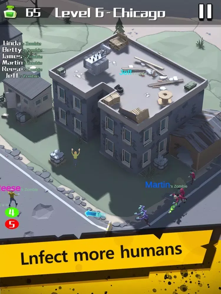 صور Crowd Zombies City: Armageddon iPad 