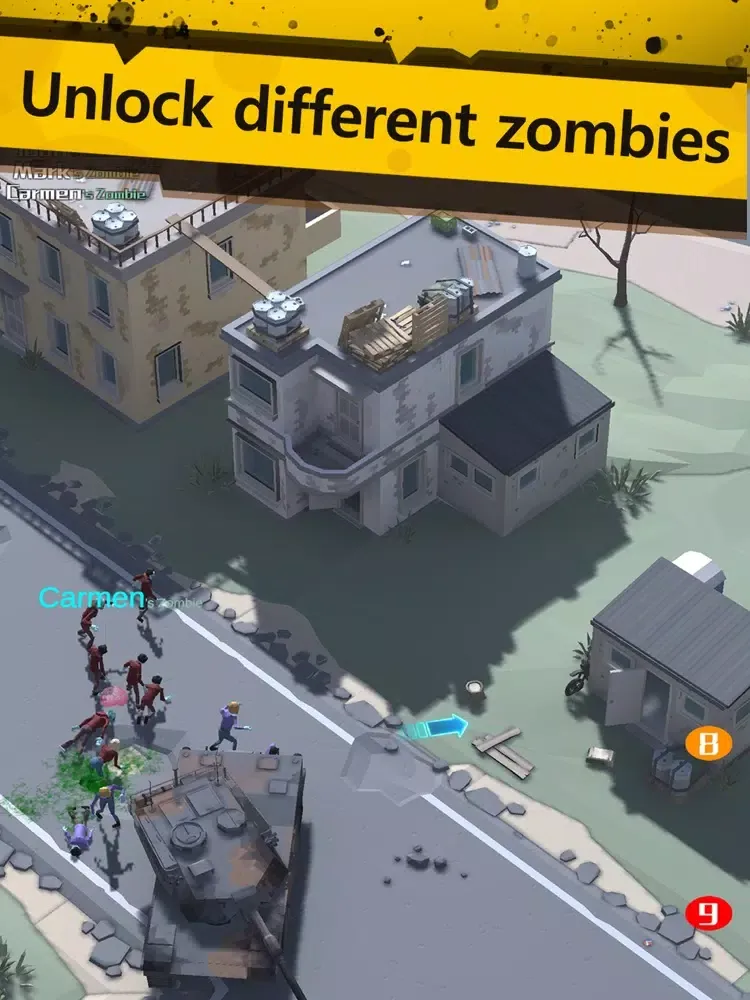 صور Crowd Zombies City: Armageddon iPad 