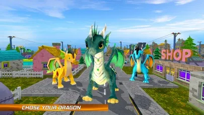 Flying Dragon Fire City Attack应用截图