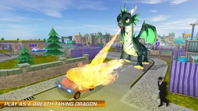 Flying Dragon Fire City Attack应用截图