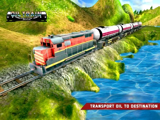 Oil Train Simulator Driving iPad  স্ক্রিনশট