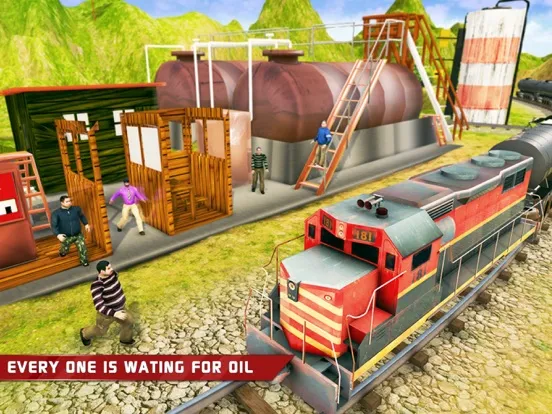 Oil Train Simulator Driving iPad  স্ক্রিনশট