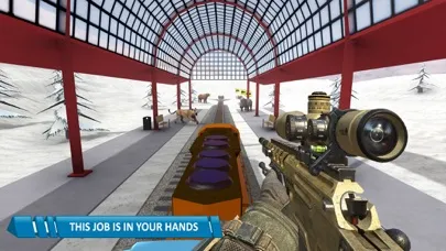 Train Shooter Sniper Attack 스크린샷