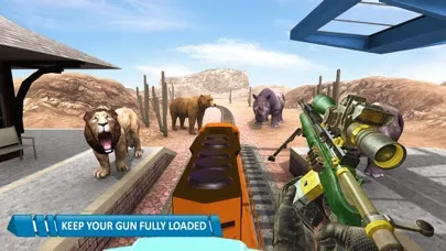 Train Shooter Sniper Attack 스크린샷
