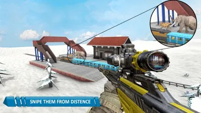 Train Shooter Sniper Attack 스크린샷