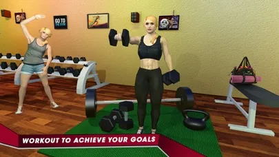 Capturas de tela do Virtual Gym Girl Fitness Yoga