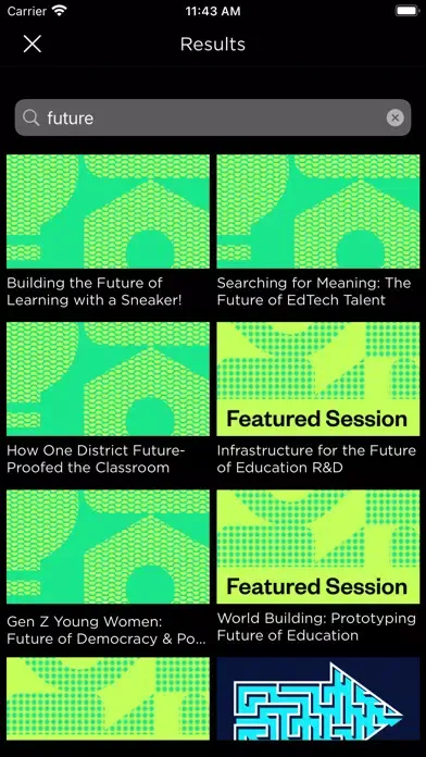 Capturas de pantalla de SXSW EDU TV