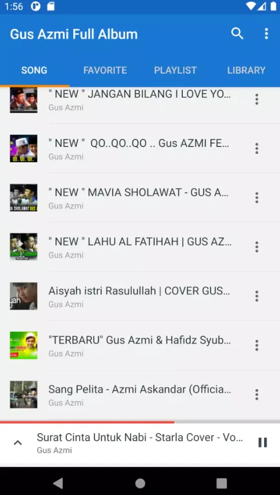 Gus Azmi offline lengkap - Mp3 Sholawat Screenshots