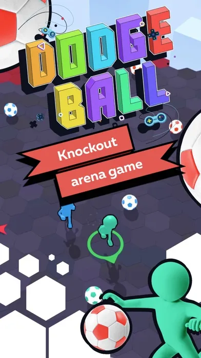 Tangkapan layar Dodge_Ball:Knockout arena game