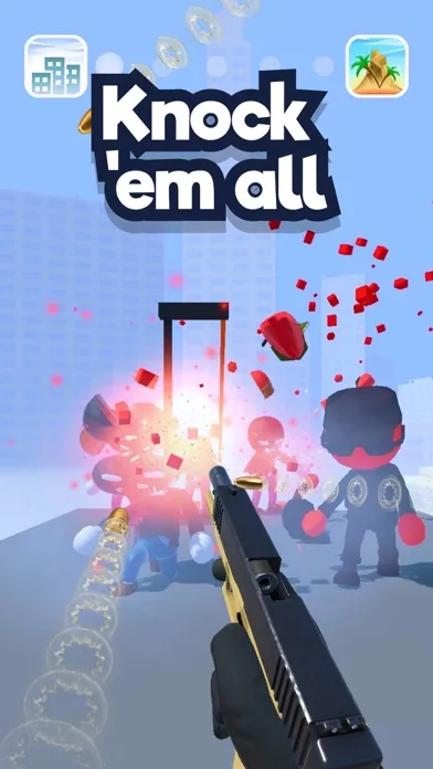 ภาพหน้าจอของ Tap Gun: Knockout Shooter 2021