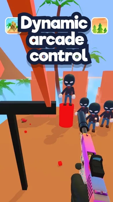 ภาพหน้าจอของ Tap Gun: Knockout Shooter 2021