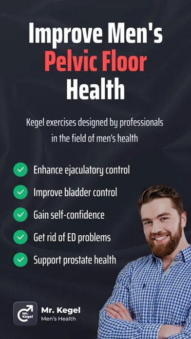 Capturas de pantalla de Mr Kegel: Men's Health Trainer