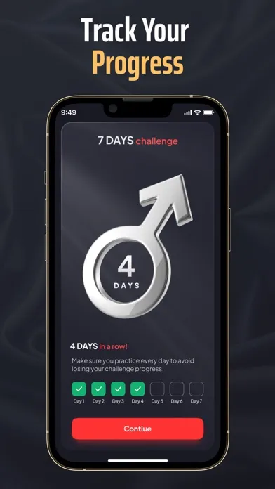 Capturas de pantalla de Mr Kegel: Men's Health Trainer