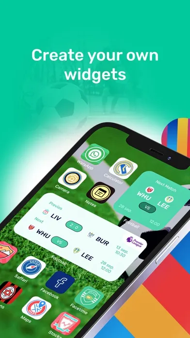 Capturas de tela do Widget-fy: Custom Icon Packs