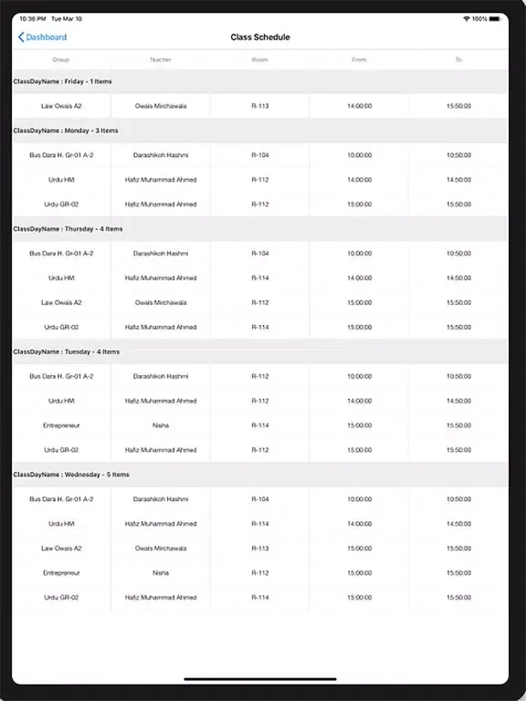 Скриншоты Sceptre Parent App iPad 