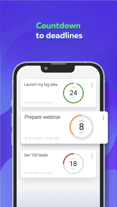 Capturas de pantalla de WinGo Plan: projects & goals