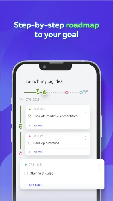 Capturas de pantalla de WinGo Plan: projects & goals