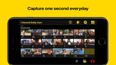 Ảnh chụp màn hình của 1 Second Daily Cam