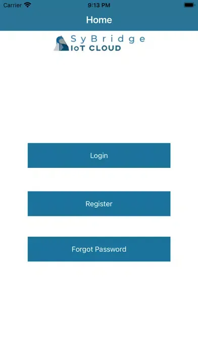 Zrzuty ekranu SyBridge IoT Cloud