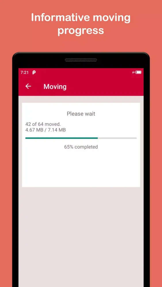 Move files to SD card Ekran Görüntüleri