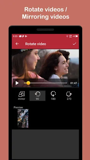 Video Cutter, compressor, crop Screenshots