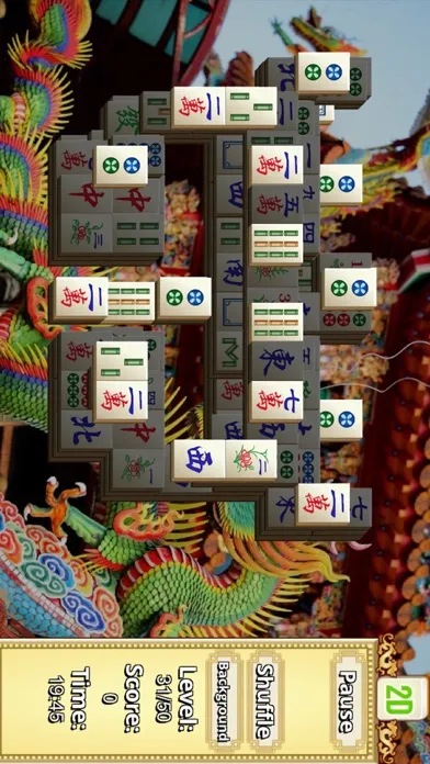 Mahjong Shanghai Solitaire. سکرین شاٹس