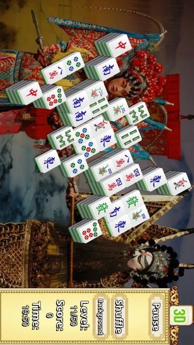 Mahjong Shanghai Solitaire. سکرین شاٹس